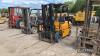 Halla HD25 Diesel Container Loader Forklift c/w side shift Ser. No. 1075K