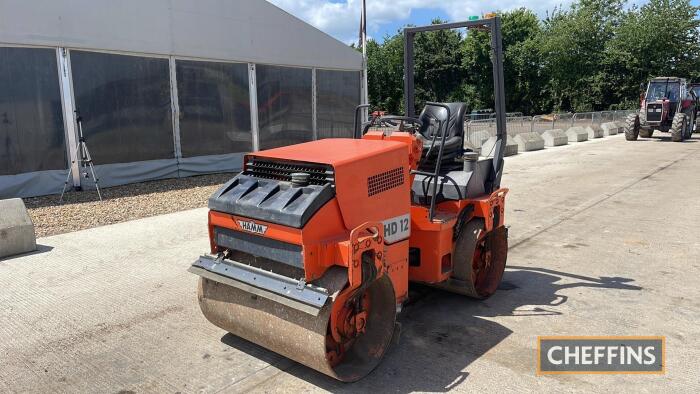 2002 Hamm 1200 Roller Ser. No. 859850