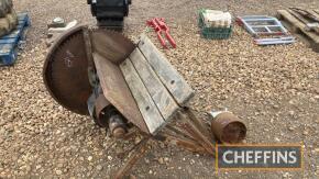 Ferguson circular saw bench with belt and pulley