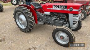 MASSEY FERGUSON 135 3cylinder diesel TRACTOR Stated to have been fully restored