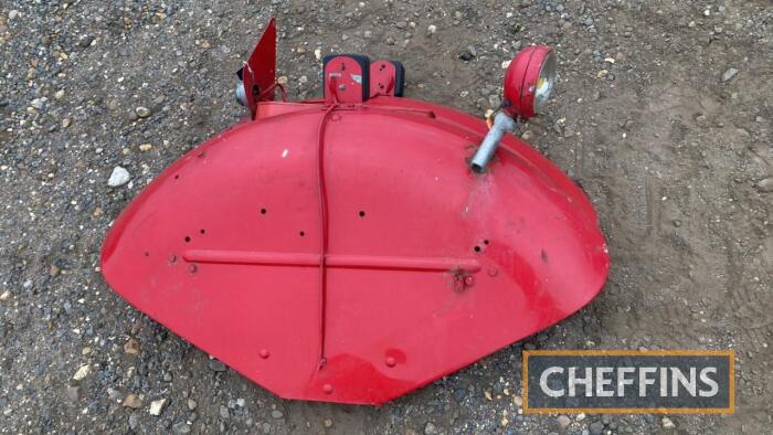 Early Massey Ferguson rear wings with accessories, ex-35/135