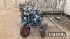 Garner vintage orchard tractor with hoe Reg. No. MZ 7858 (expired) - 2