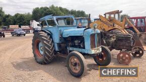 FORDSON Diesel Major 4cylinder diesel TRACTOR An early example with a rear winch and Duncan cab