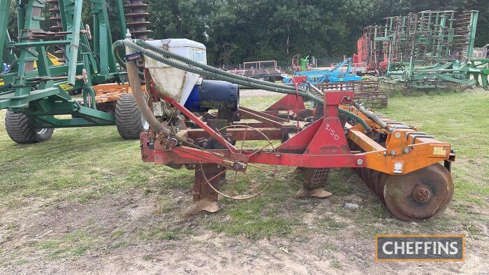 Heavy Duty 5m Flat Lift Subsoiler c/w 5 legs, simba packer roll