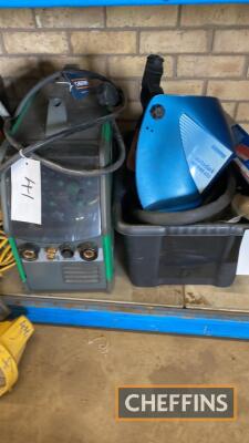 Migatronic PL200 ACDC Welder c/w welding masks etc UNRESERVED LOT