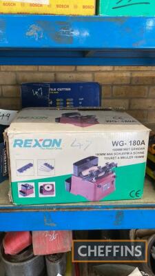 Rexon 240v Wet Grinding Wheel t/w power craft tile cutter UNRESERVED LOT