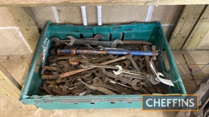 Qty of Spanners UNRESERVED LOT