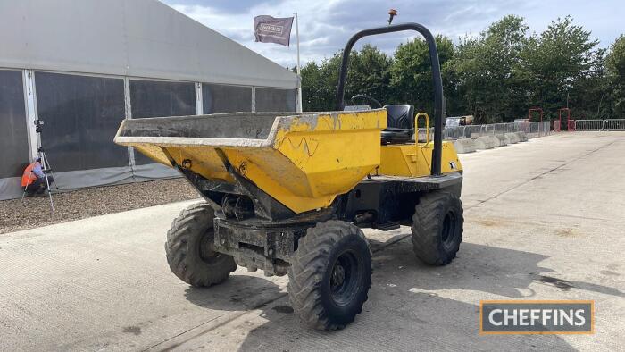 Terex 3ton Swivel Dumper