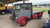 1958 GUY Vixen flatbed LORRY Reg: 631 ETJ Chassis No: VT47541 The Vixen was a successful and long-running model from Guy Motors. Guy trucks of this vintage were known for their reliability and ease of use due, to the low height chassis and access to the - 3