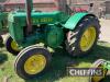 1940 JOHN DEERE Model D 2cylinder petrol/paraffin TRACTOR Serial No. 140829 An older restoration, fitted with new tinwork and tyres - 4