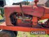 ALLIS-CHALMERS WC 4cylinder petrol/paraffin TRACTOR Serial No. WC123825 An unfinished restoration project, engine turns with compression - 5