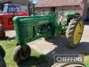 1944 JOHN DEERE Model BN 2cylinder petrol/paraffin TRACTOR Serial No. 160589 An older restoration with a free-turning engine and good compression - 2