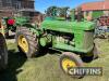 1949 JOHN DEERE Model AR 2cylinder petrol/paraffin TRACTOR Serial No. 272021 With straight tinwork and electric start - 2
