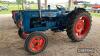 1963 FORDSON Super Major 4cylinder diesel TRACTOR Reg. No. ESU 889 Serial No. 08C954468 From the same ownership of 35 years. Vendor reports, that the Fordson has been subject to an earlier restoration - 3