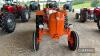 1956 PORSCHE A133 3cylinder diesel TRACTOR Serial No. 1336035 Stated to have been subject to a full no expense spared restoration c.8 years ago - 2