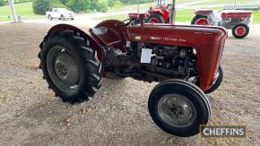 1962 MASSEY FERGUSON 35X Multi-Power 3cylinder diesel TRACTOR Serial No. SNMYW302910 Reported to start and run well, with fully working Multi-Power and hydraulics, but will require some cosmetic refurbishment. Vendor states, that the tractor comes with a 