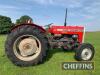 1986 MASSEY FERGUSON 240 3cylinder diesel TRACTOR Serial No. 2773U42156 A Coventry built tractor, fitted with 8-speed gearbox and PAS. Reported by the vendor to have only been used on light haymaking duties with very little wear and tear - 3