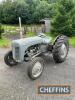 1954 FERGUSON TEF-20 4cylinder diesel TRACTOR Reg. No. 109 YUB Serial No. TEF418612 Reported by the vendor to be a great runner and good starter. Fitted with Goodyear Diamond tyres all round - 3