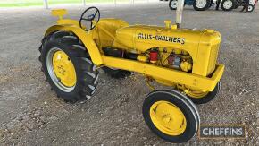 1950 ALLIS-CHALMERS Model B Industrial 4cylinder petrol/paraffin TRACTOR Stated to be painted in correct Allis-Chalmers Industrial yellow