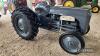 1953 FERGUSON TED 4cylinder petrol/paraffin TRACTOR Reg. No. XVB 559 Serial No. TBC This Ferguson is reported to be in restored condition with a new battery and Goodyear tyres
