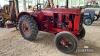 McCORMICK-DEERING W30 4cylinder petrol/paraffin TRACTOR Reported to be running and fitted with pneumatic tyres