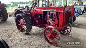 McCORMICK-DEERING W30 4cylinder petrol/paraffin TRACTOR Presented in running condition with steel wheels