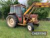 1978 INTERNATIONAL HARVESTER 574 4cylinder diesel TRACTOR Reg. No. HDN 758S Serial No. 116676 Fitted with McConnel Foreloda loader and bucket. Vendor states, that new tyres and alternator recently fitted - 3