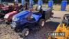 Iseki SXG19 Diesel Ride On Rotary Mower c/w grass box Ser. No. 106343 Hours: 681