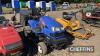 Iseki SXG19 Diesel Ride On Rotary Mower c/w grass box Ser. No. 106343 Hours: 681 - 3