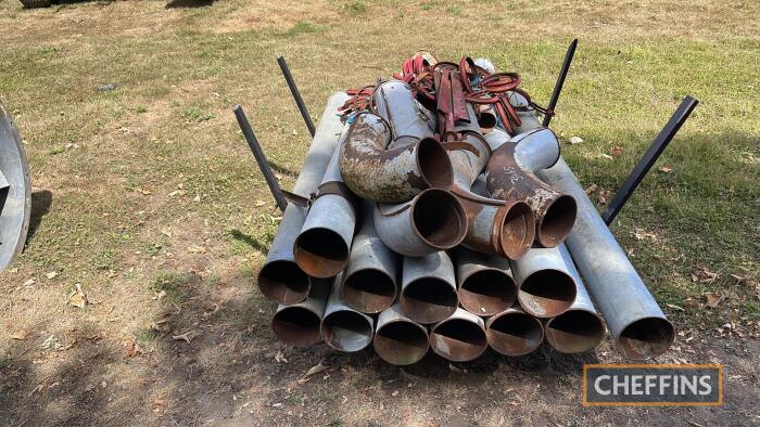 Qty of Kongskilde Sucker Blower Pipes UNRESERVED LOT