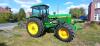 1991 JOHN DEERE 4055 6cylinder diesel TRACTOR Reg. No. H925 JCV Serial No. RW405SE005521 Showing 3,756 hours with drawbar, front linkage, good tyres and stated to be a tidy machine - 2