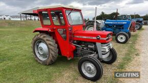 1974 MASSEY FERGUSON 135 3cylinder diesel TRACTOR Serial No. 436684 Fitted with a new clutch