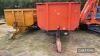 Griffiths Twin Axle Hydraulic 12ton Tipping Trailer