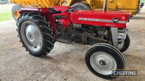 1975 MASSEY ERGUSON 148 Multi-Power diesel TRACTOR Reg. No. HRB 717N Serial No. PFG606370