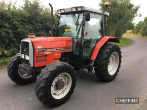 1996 MASSEY FERGUSON 6150 4cylinder diesel TRACTOR Reg. No. P696 HRJ Serial No. E185019 A one owner from new tractor