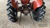 1962 MASSEY FERGUSON 35X Multi-Power 3cylinder diesel TRACTOR Serial No. SNMYW302910 Reported to start and run well, with fully working Multi-Power and hydraulics, but will require some cosmetic refurbishment. Vendor states, that the tractor comes with a - 4