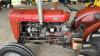 1962 MASSEY FERGUSON 35X Multi-Power 3cylinder diesel TRACTOR Serial No. SNMYW302910 Reported to start and run well, with fully working Multi-Power and hydraulics, but will require some cosmetic refurbishment. Vendor states, that the tractor comes with a - 11