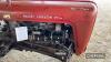 1962 MASSEY FERGUSON 35X Multi-Power 3cylinder diesel TRACTOR Serial No. SNMYW302910 Reported to start and run well, with fully working Multi-Power and hydraulics, but will require some cosmetic refurbishment. Vendor states, that the tractor comes with a - 22