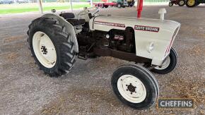 1969 DAVID BROWN 770 Selectamatic 3cylinder diesel TRACTOR Reg. No. OTE 999G Serial No. 7705/582122 Showing 1,462 hours from new, which are believed to be genuine