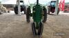 1944 John Deere Model A 2cylinder TRACTOR Reg. No. UXS 231 Serial No. A526842 This row-crop tractor is an older restoration and reported to be running very well - 2