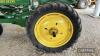 1944 John Deere Model A 2cylinder TRACTOR Reg. No. UXS 231 Serial No. A526842 This row-crop tractor is an older restoration and reported to be running very well - 10