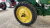 1944 John Deere Model A 2cylinder TRACTOR Reg. No. UXS 231 Serial No. A526842 This row-crop tractor is an older restoration and reported to be running very well - 14