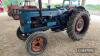 1955 FORDSON E1A MAJOR 4cylinder TRACTOR Vendor reports, that the Fordson is sporting straight tin work - 3