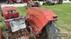 MASSEY FERGUSON 135 3cylinder diesel TRACTOR Reported to be an early model in very original condition with low hours, which are believed to be genuine - 6