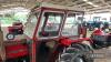 1978 MASSEY FERGUSON 135 3cylinder diesel TRACTOR Reg. No. WYG 209S Serial No. 471734 A one owner from new tractor, fitted with Duncan cab and showing just 2,389 hours - 8