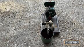 Small petrol engine with water pump