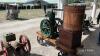 Lister 2l stationary engine, mounted on hard wood trolley - 4