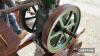 Lister 2l stationary engine, mounted on hard wood trolley - 13