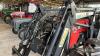 1997 MASSEY FERGUSON 372 4cylinder diesel 4wd TRACTOR Reg. No. P572 BFV Serial No. 9138F09213 Fitted with Stoll Robust F8 loader and showing 4,961 hours - 17