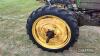 1939 JOHN DEERE Model H 2cylinder petrol TRACTOR Serial No. H2827 Stated by the vendor to be in original condition, with new tyres fitted - 6